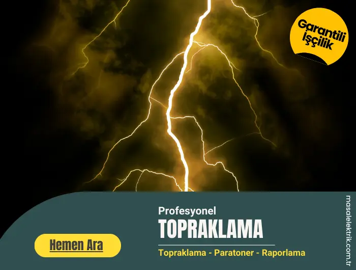 Topraklama & Paratoner hizmeti - Masal Elektrik