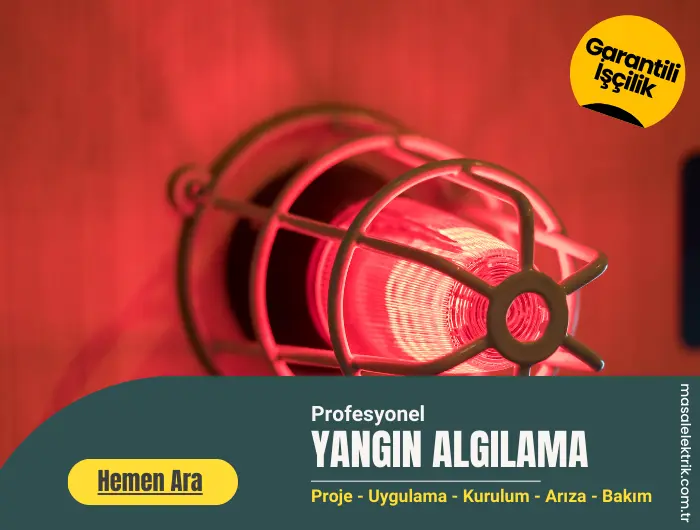 Yangın Algılama Sistemleri hizmeti - Masal Elektrik