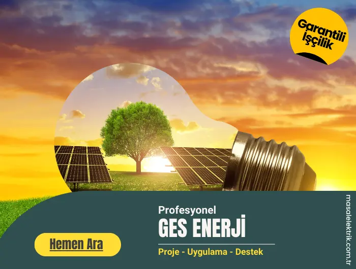 Yenilenebilir Enerji (GES) hizmeti - Masal Elektrik